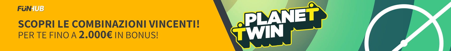 Banner HOMEPAGE/SCOMMESSE - PLANET TWIN
